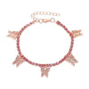 Crystal Butterfly Anklet