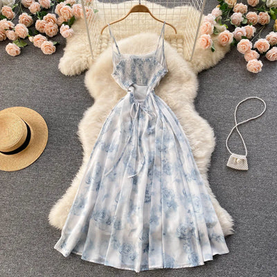 Floral Strap Sundress