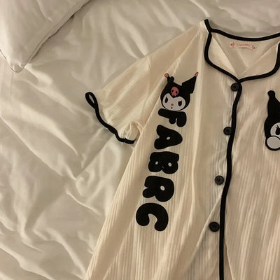 Kuromi Summertime Pajama Set