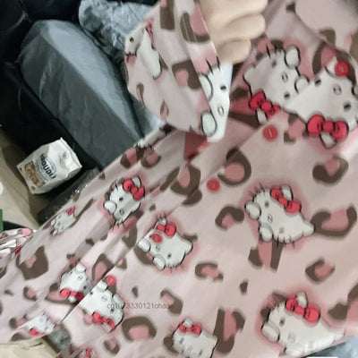 Hello Kitty Leopard Pajamas