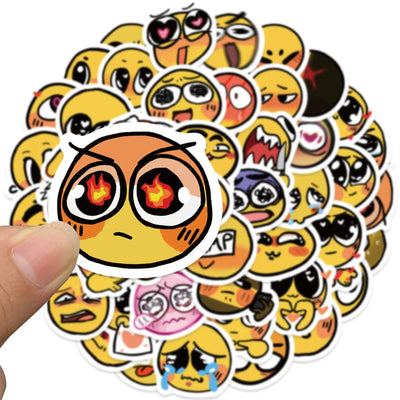 Smiling Faces Sticker