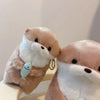 Otter Plush Keychain