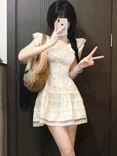 White Lace Dress