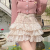 Ruffle High Waist Skirt