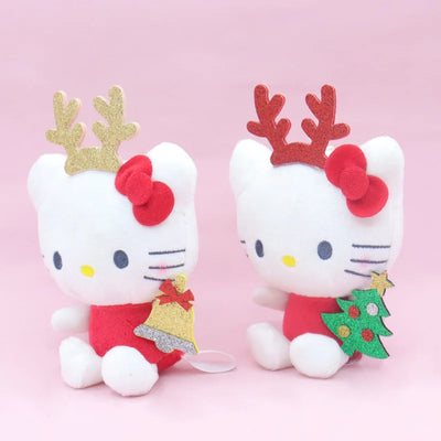 Hello kitty and Kuromi Christmas plush