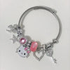 Hello Kitty Pink Beaded Bracelets