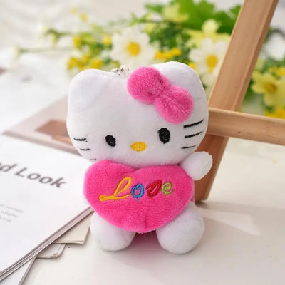 Hello Kitty Plush Keychain