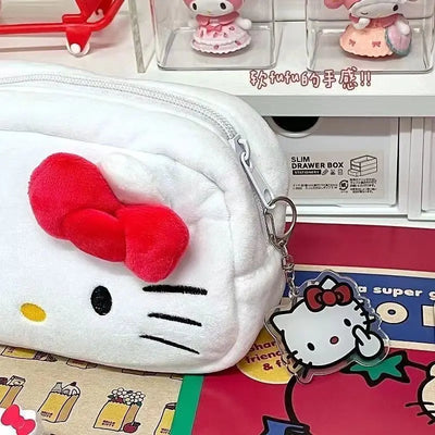 Hello Kitty Plush Pen Bag