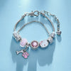 Hello Kitty Pink Beaded Bracelets