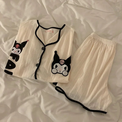 Kuromi Summertime Pajama Set