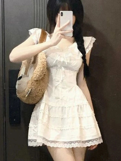 White Lace Dress