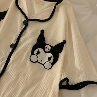 Kuromi Summertime Pajama Set