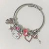 Hello Kitty Pink Beaded Bracelets