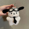 Pilot Dog Keychain Plushie