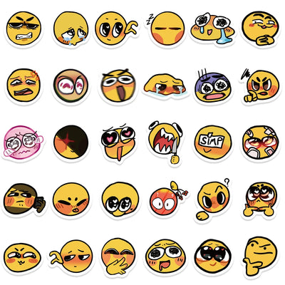 Smiling Faces Sticker