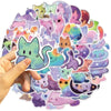 Starry Sky Cat Sticker