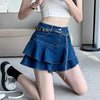 Vintage Denim Mini Skirt