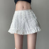 Lolita Style Lace Mini Skirt