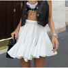 High-waisted Short Skirt