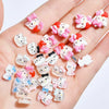 10/20Pcs Hello Kitty Nail Tips Charms