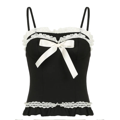 Coquette Bow Crop Top