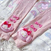 Sanrio Arm Warmers Pink